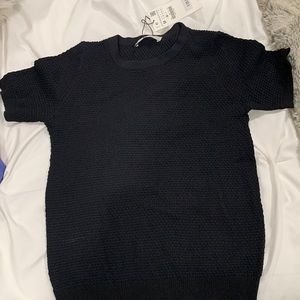 BNWT Zara short sleeve stretchy shirt